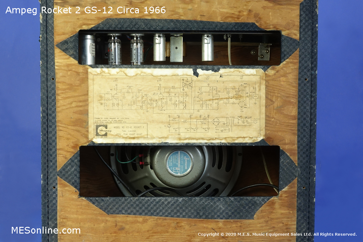 1966 Ampeg Rocket-2 combo amplifier, image 10