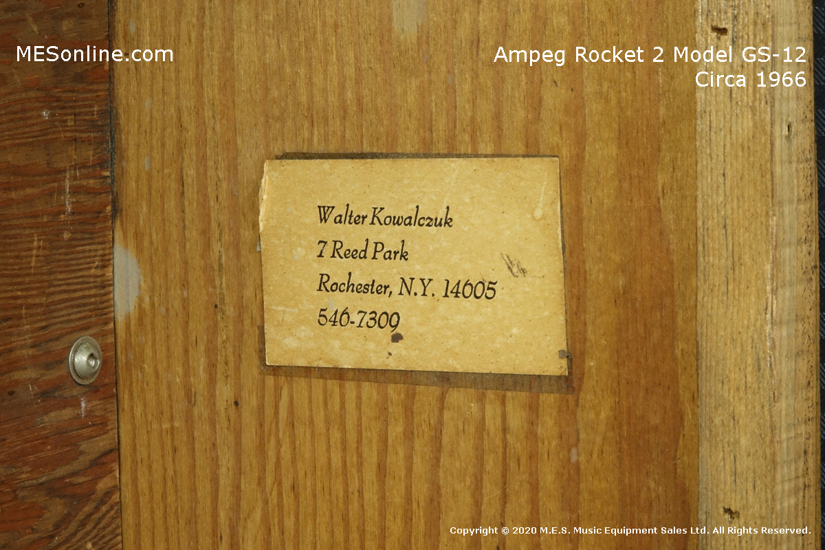 1966 Ampeg Rocket-2 combo amplifier, image 20