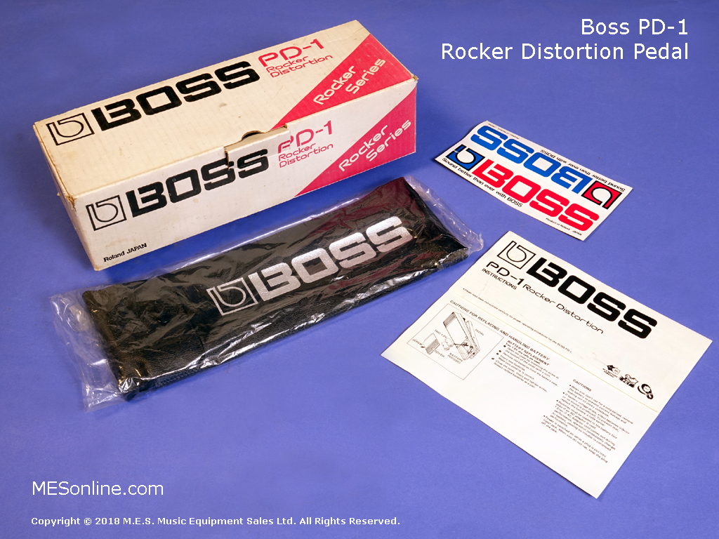 Boss PD-1 Rocker Distortion Overdrive Pedal, image 6