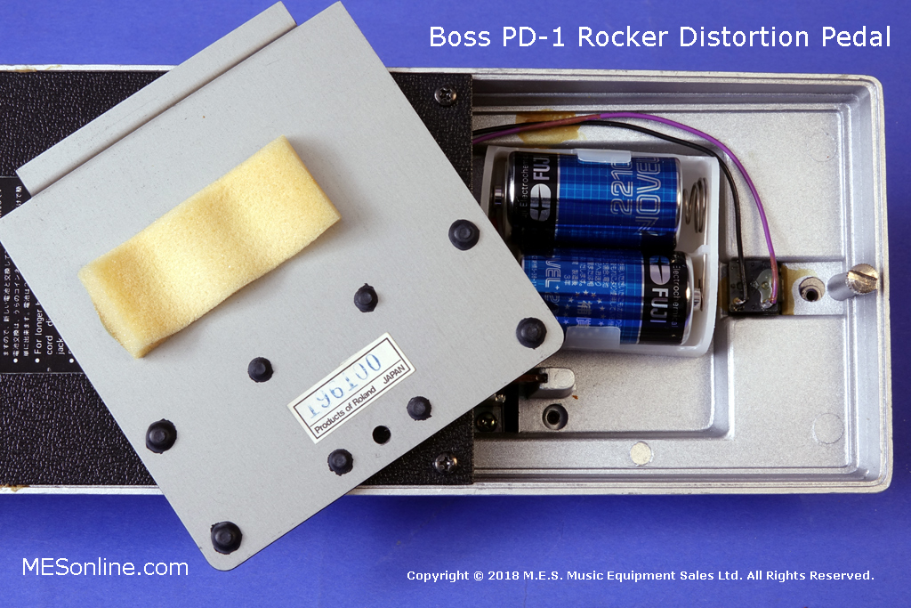 Boss PD-1 Rocker Distortion Overdrive Pedal, image 6