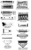 Thumb Nail, Ibanez 1970 Harmonic-O-Matic Guitar Bridge, image 4