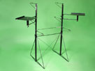 Thumb Nail, Invisible Work Station Stand, Left Front View