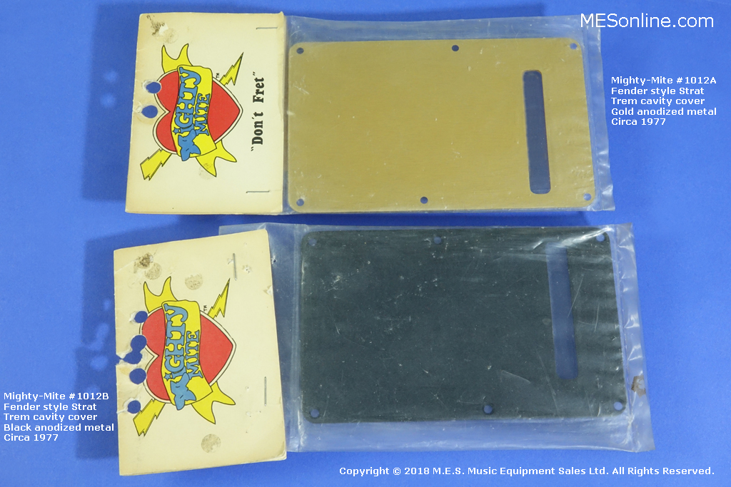 Mighty-Mite NOS Fender Strat trem cavity cover1970's, image 2