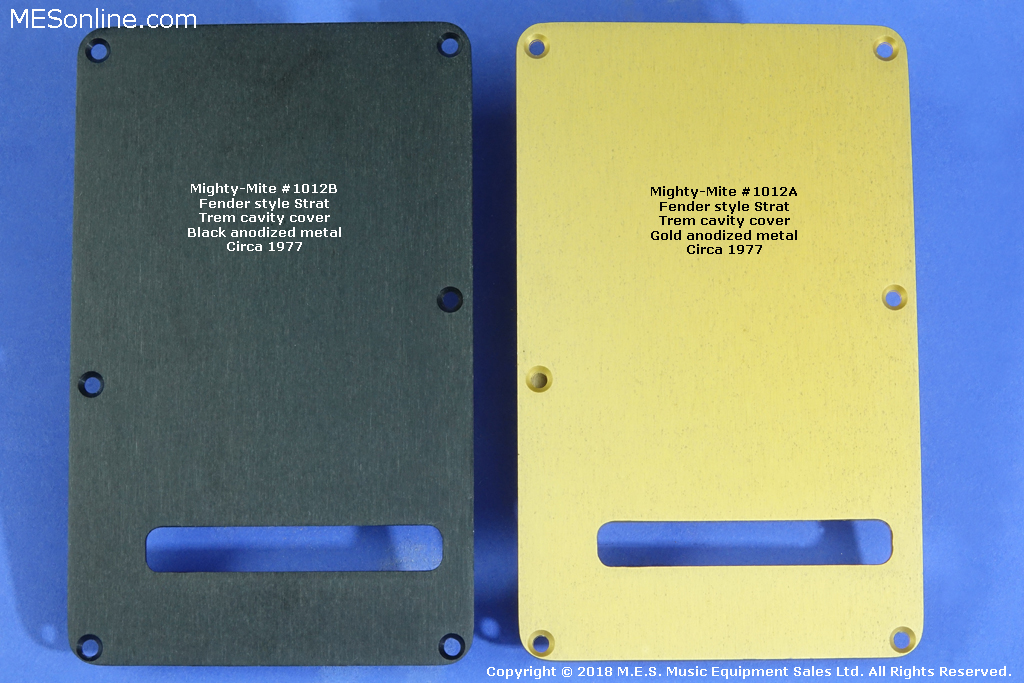 Mighty-Mite NOS Fender Strat trem cavity cover1970's, image 3