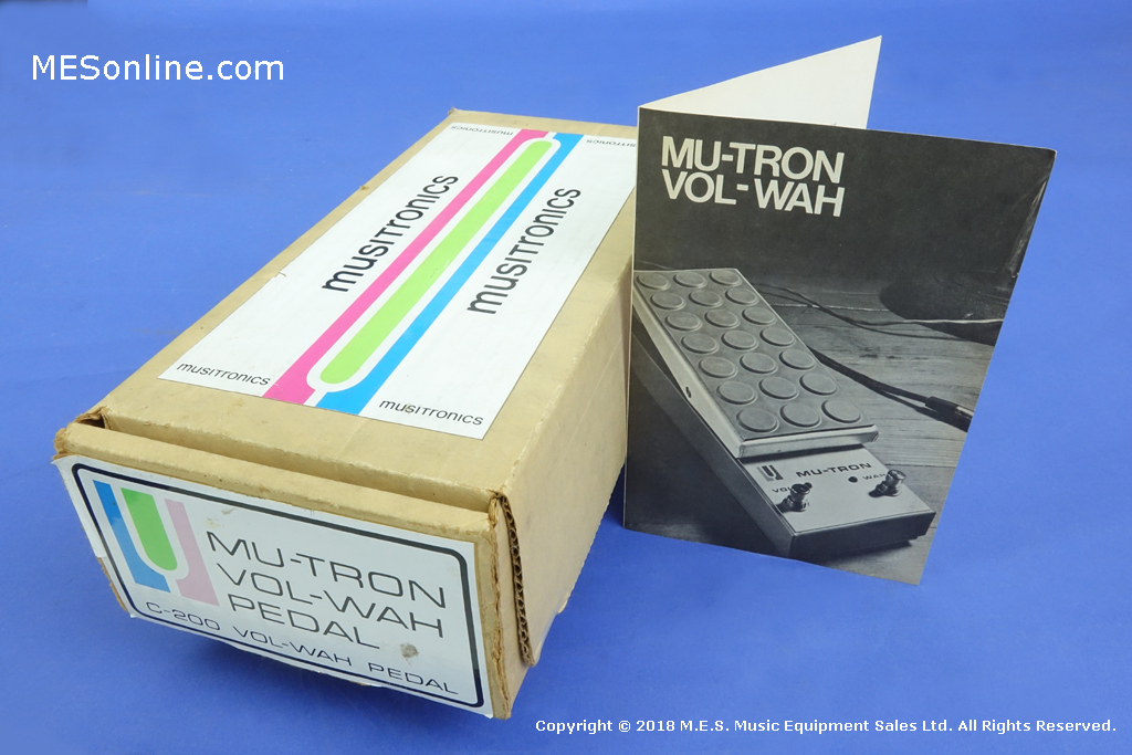 Musitronics Mu-tron C-200 Vol-Wah Pedal