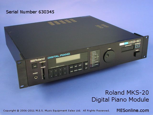 Roland MSQ100 Panel Right