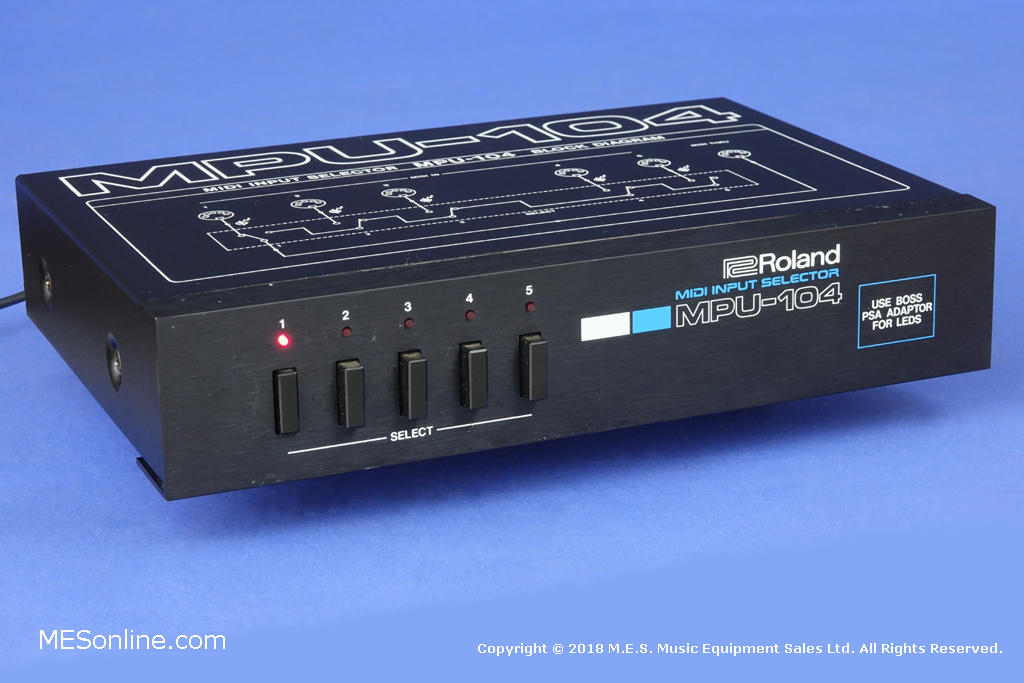 Roland MPU-104 MIDI Input Selector, image 2