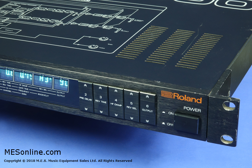 Roland SRV-2000 MIDI Digital Reverb from 1986