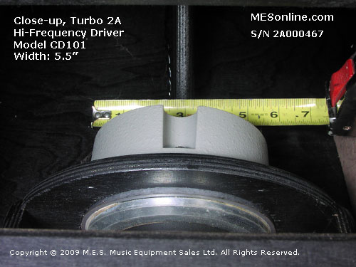 Turbosound TMS-2A 3w Loudspeaker, HFD Speaker Close View 467, Image 19