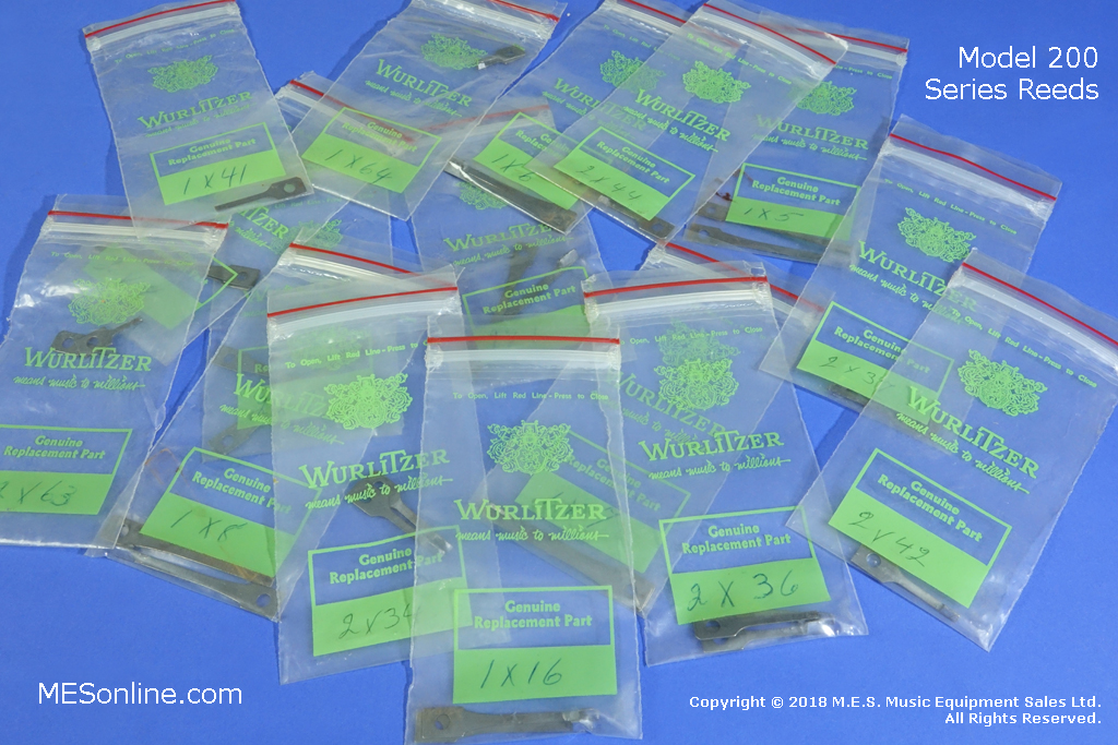 Wurlitzer 200 piano reeds, image 1